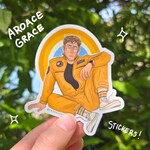 Aroace Sticker