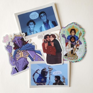 Jayvik Art Stickers | Jayce x Viktor | Arcane (5 designs) NEW DESIGNS