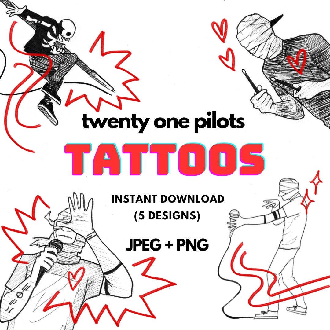 Twenty One Pilots Svg - Etsy