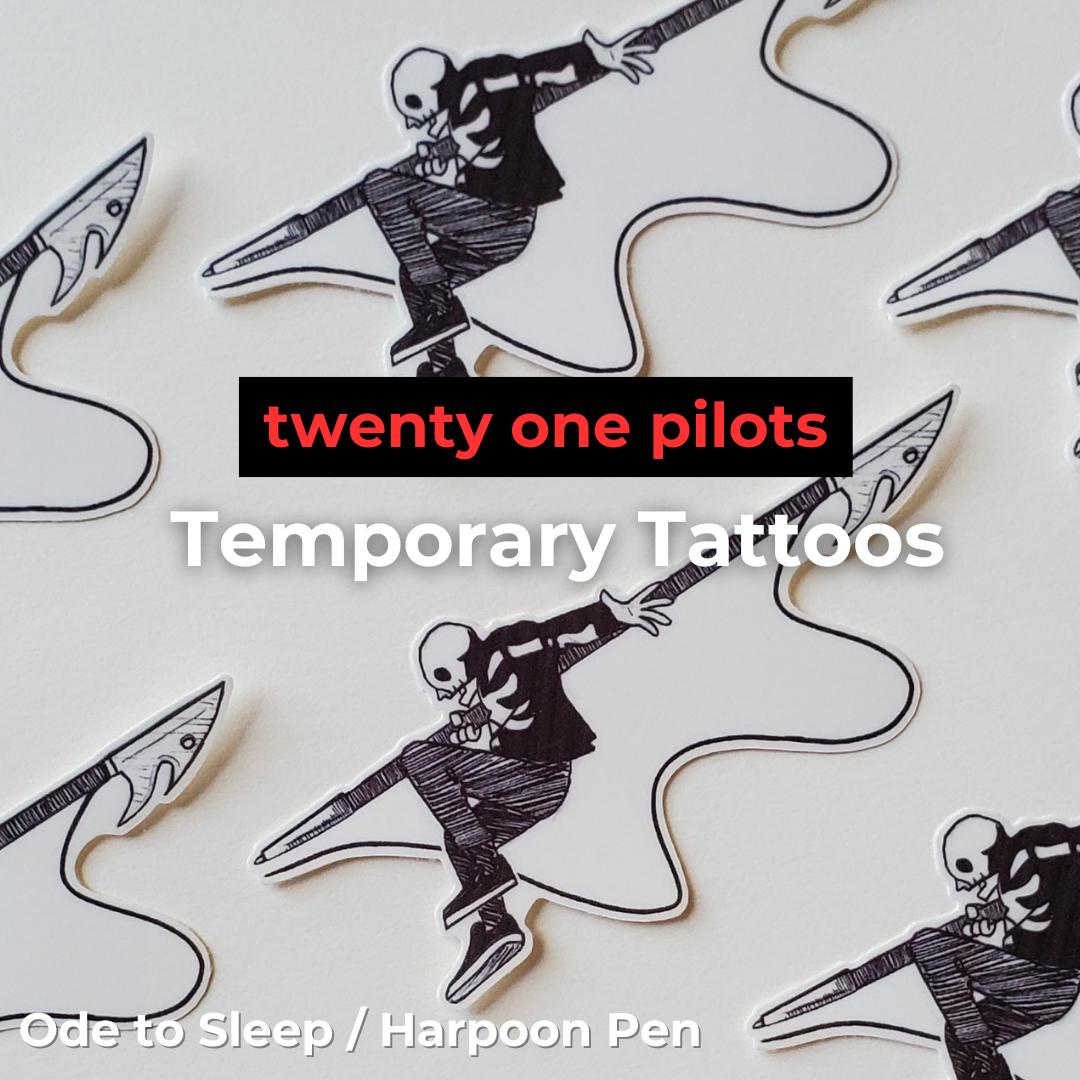 Twenty one pilots tattoo - Etsy 日本