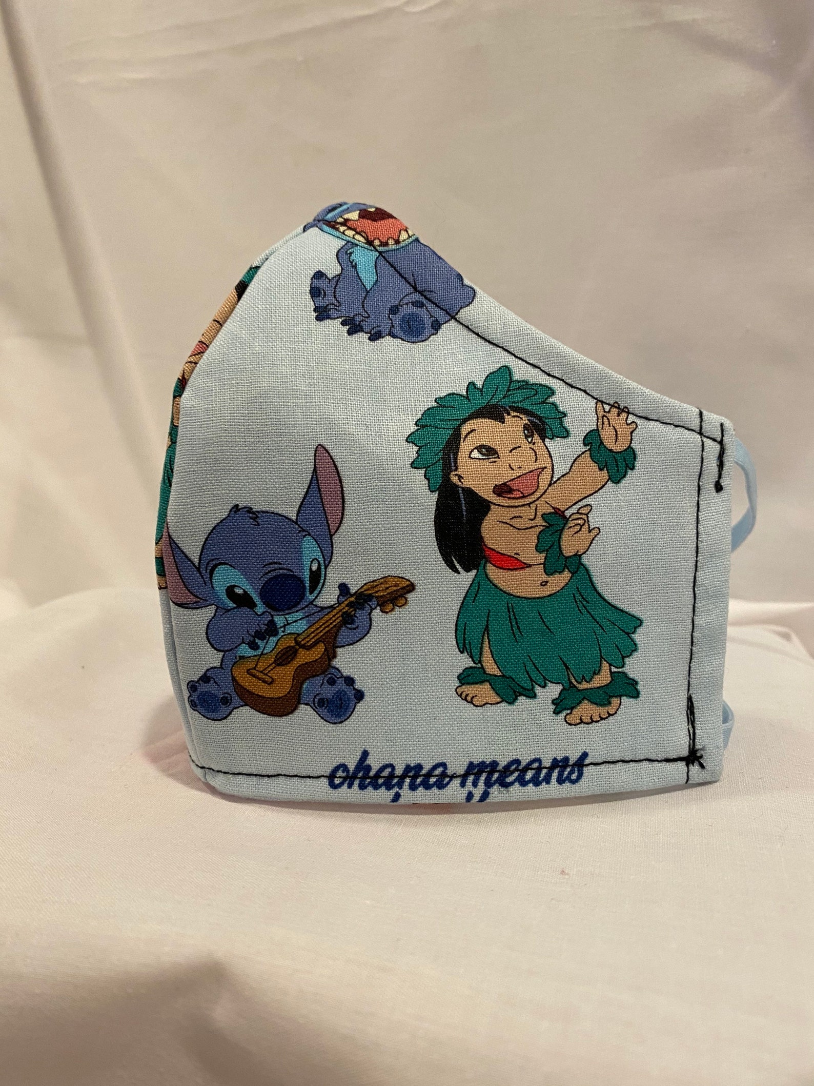 3 Layer Lilo and Stitch Face Mask Anti-dust Nose Wire and | Etsy