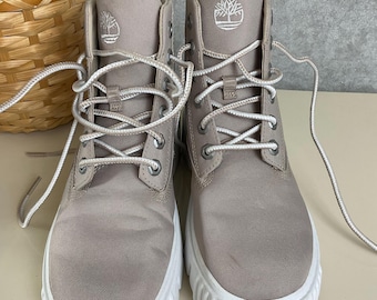 Timberland Greyfield Mid Lace Boots Humus UK 5 EU 38 Chunky Platform WomensI’m