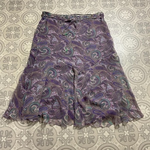 Jupe boutonnée coupe évasée - DAXON - Imprimé marron - Femme - Adulte