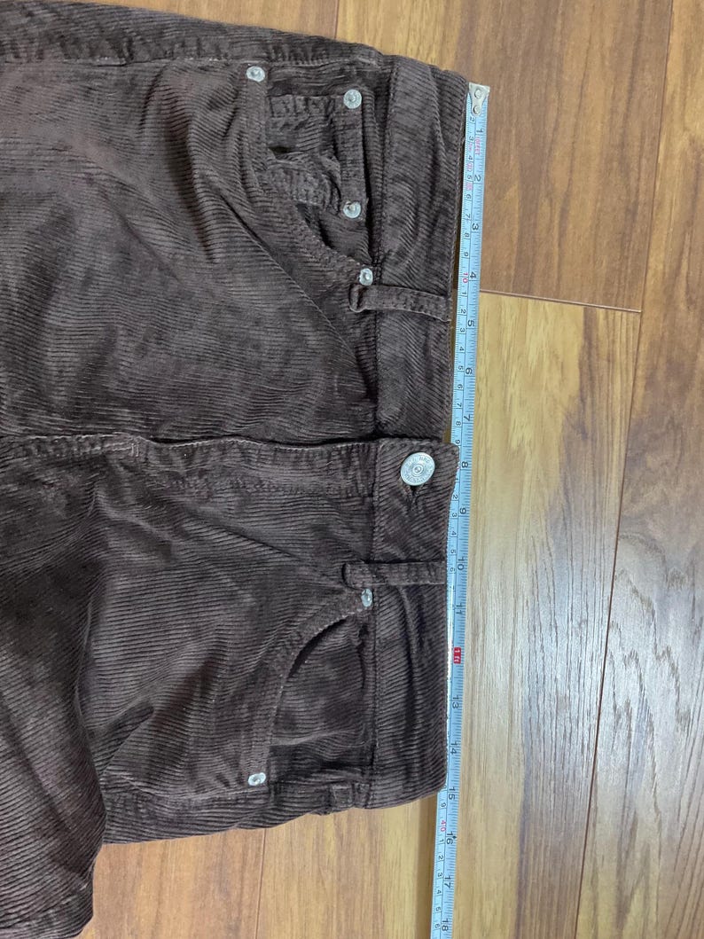 BDG Urban Outfitters Brown Corduroy Flare Trousers W29 L30 zdjęcie 5