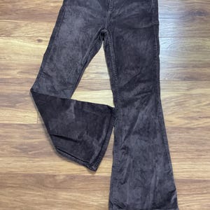 BDG Urban Outfitters Brown Corduroy Flare Trousers W29 L30 zdjęcie 2