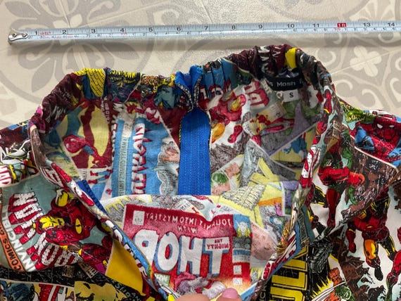 Marvel comics multicoloured full circle midi Skir… - image 6