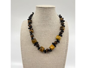 Vintage Tigers Eye Necklace