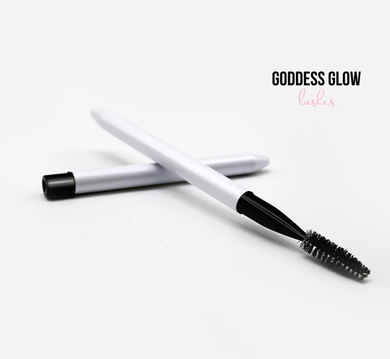 Eyelash Extension Compact Retractable Mascara Wand/spoolie Brush Etsy