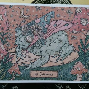The Gardener Art Print