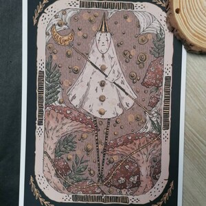 Circus Ghost Art Print
