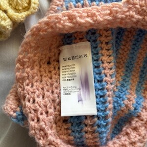 Urban Outfitters Cat Ear Striped Crochet Beanie image 4