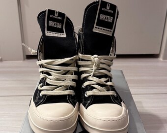 Rick Owens x Converse DRKSHDW DRKSTAR Chuck 70 High