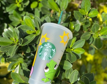 Tangled Tumbler: Rapunzel and Pascal Disney Cup
