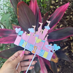 Vintage Disney Kuchen Topper