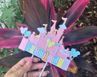 Vintage Disney Cake Topper