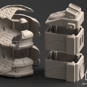 Corner Ruins Bunker Greater Good Communist Alien Space Empire Planet 3d Corner Ruins Bunker Greater Good Communist Alien Space Empire Planet 3d