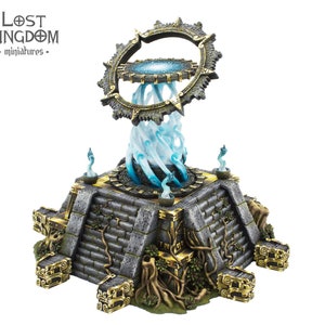 Realms Engine Vortex Lizard Aztec Lizardmen - 3d Printed Scenery for wargames wargaming 28mm 32mm 35mm