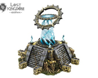 Realms Engine Vortex Lizard Aztec Lizardmen - 3d Printed Scenery for wargames wargaming 28mm 32mm 35mm