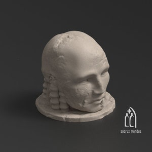 Head Statues - Alien Xenomorph Isolation Prometheus - 3d Printed Scenery for wargames wargaming 28mm 32mm 35mm