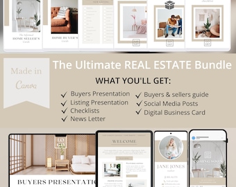 Real Estate Bundle - Buyer and Seller Presentation