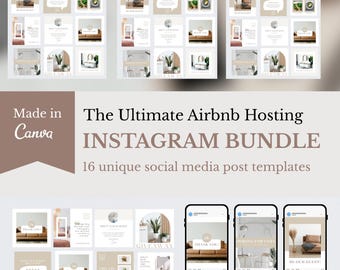 Airbnb Host Instagram Bundle - Social Media Template