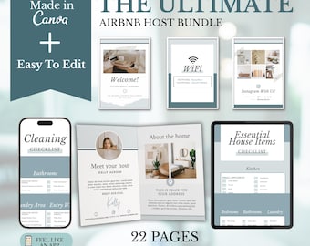 Airbnb Host Bundle - Short Term Rental Template