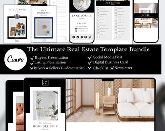 Real Estate Bundle - Realtor Marketing Template