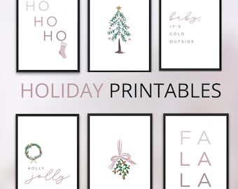 Christmas Art Prints - Holiday Wall Décor