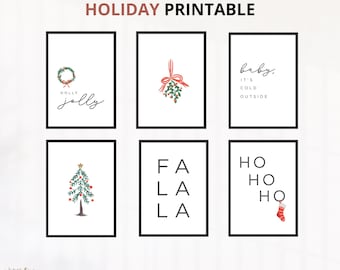 Holiday Printable  - Christmas Art Prints