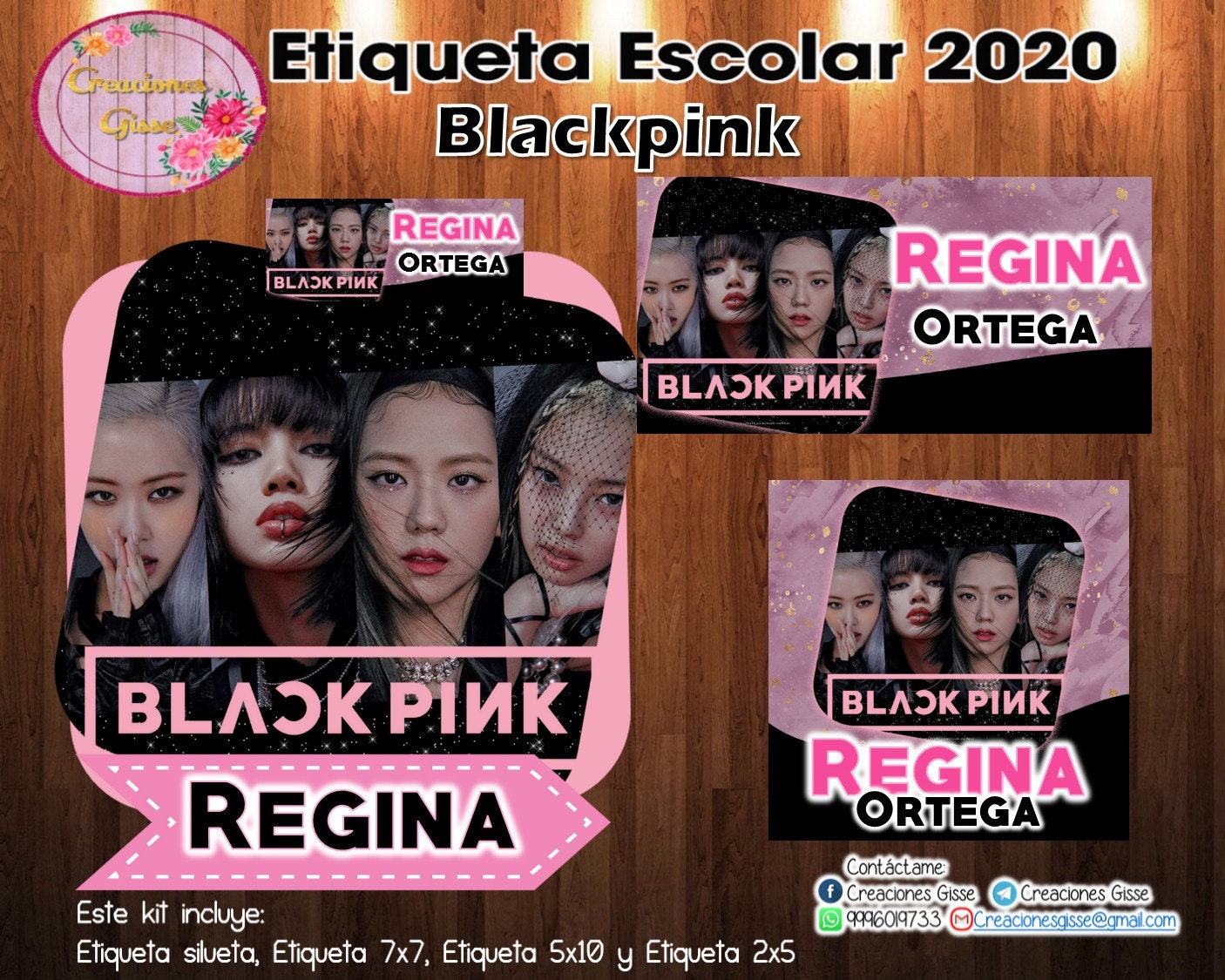 Blackpink School Label | Etsy