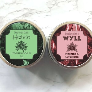 Halsin & Wyll 4 Ounce Soy Candle Set