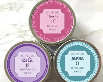 Omegaverse 4 Ounce Soy Candle Set