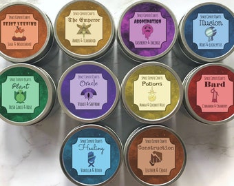 Witch Covens 4 Ounce Soy Candle Set