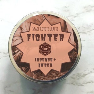 Fighter 4 Ounce Soy Candle