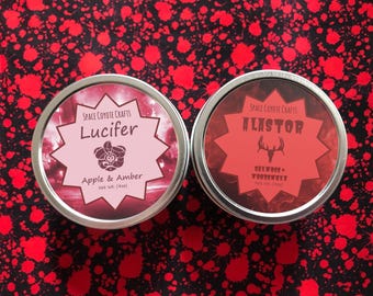 Lucifer & Alastor 4 Ounce sojakaarsenset