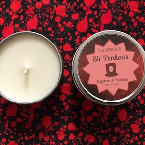 Sir Pentious 4 Ounce Soy Candle