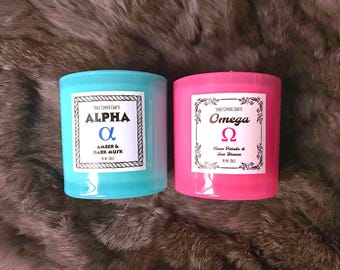 Alpha & Omega 8 Ounce Soy Candle Jars