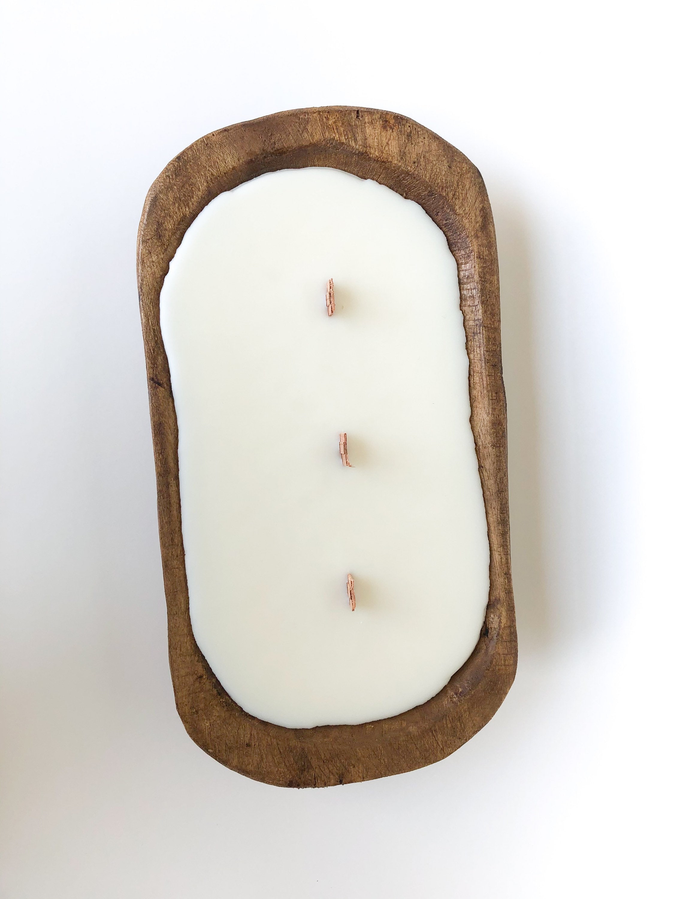 Citronella Dough Bowl Candle/ Citronella Soy and Beeswax Etsy