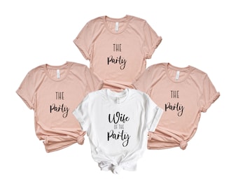 Wife of the Party/Bachelorette/Here Comes the Bride/Hello, I'm getting Married/Bachelorette Party/Bridal Party/Bridesmaids Gifts/Bride