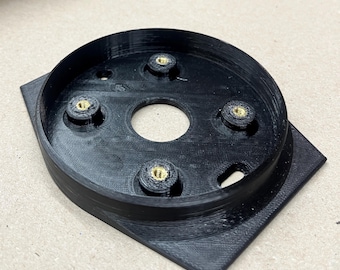 Ubiquity G6 Turret Mount | Single Gang Box Mounting Plate