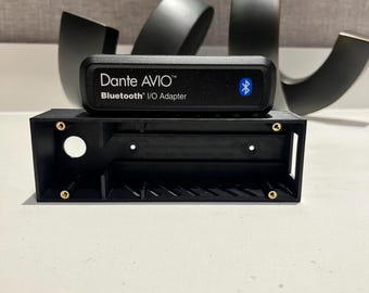 Dante AVIO Adapter Housing | Custom Mounting Bracket