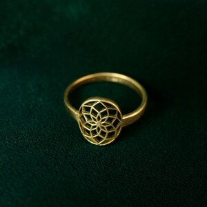 Handcrafted Brass Ring Collection-Boho Chic Brass Rings by Boho Colourful Craft