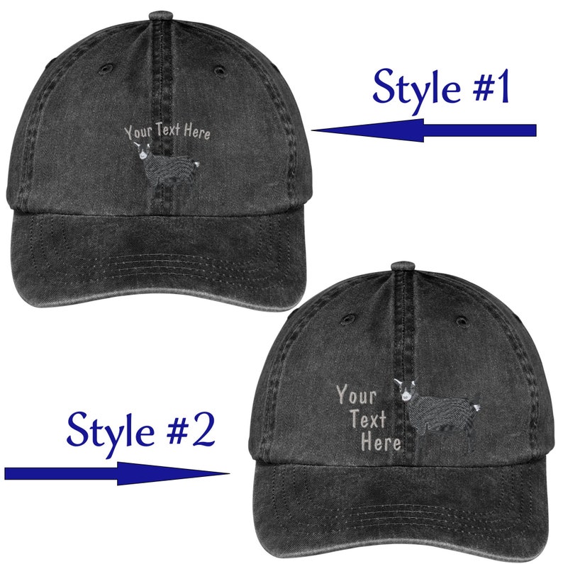 Pygmy Goat Farm Custom Embroidery Baseball Style or Knit Lined Caps ...