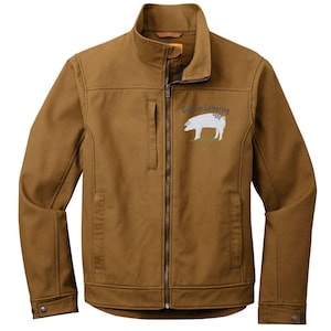 Blue Butt Pig Farm Family Custom Embroidery Swine Farm, Show Team Jackets, Blue Butt Family Farm Apparel,  Livestock Competition Jackets