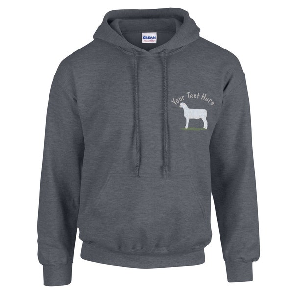 Dorset Sheep Farm Custom Embroidery Sweatshirts, Sheep Ranch, Livestock Farm, Show Team Sweatshirt, Youth Sheep Project