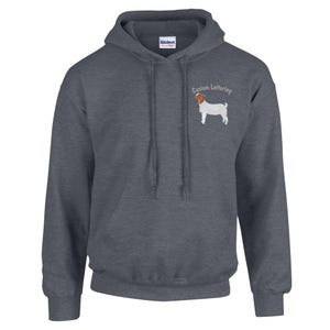 Boer Doe Meat Goat Farm Ranch Custom Name Sweatshirts Show Team Sweatshirt, Boer Goat Family Farm Logoed Apparel Meat Goat Family Farm