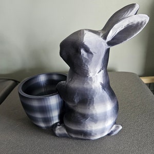 Piatto coniglietto stampato in 3D