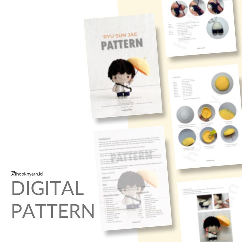 Innocent Boy - Crochet Amigurumi Digital Pattern [downloadable File] - Etsy