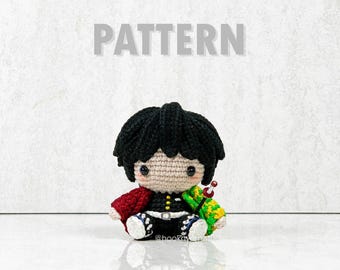 Water Guardian - Häkel-Amigurumi-Digitalmuster [herunterladbare Datei]