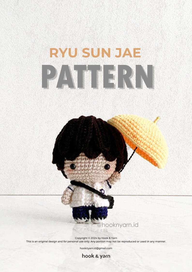 Innocent Boy - Crochet Amigurumi Digital Pattern [downloadable File] - Etsy